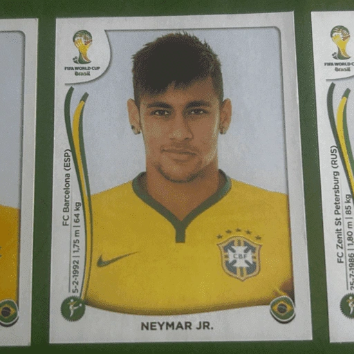 Figurinha de Neymar Jr convocado (8 de 13)