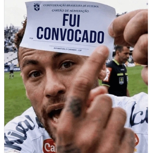 Figurinha de Neymar Jr convocado (13 de 13)