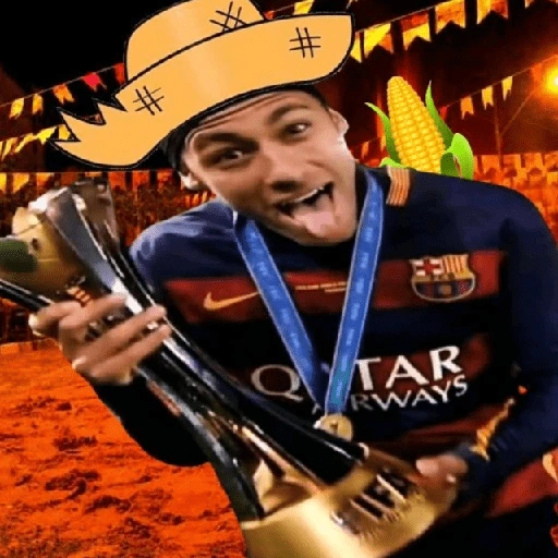 Figurinha de Neymar + Shitpost 🇧🇷 para WhatsApp (3 de 25)