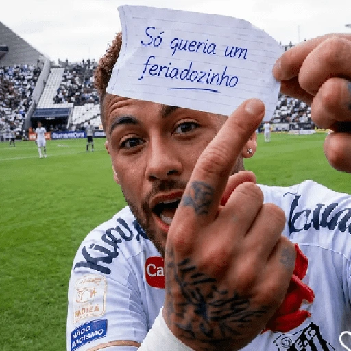 Figurinha de Neymar para WhatsApp (15 de 30)