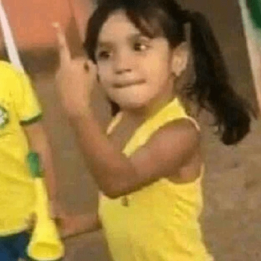 Figurinha de niñas caras graciosas 😆 para WhatsApp (3 de 9)