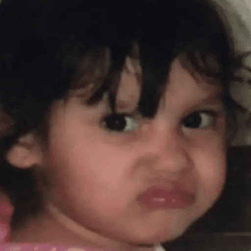 Figurinha de niñas caras graciosas 😆 para WhatsApp (5 de 9)