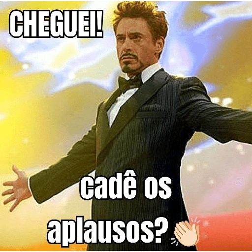 Figurinha de Opa, Cheguei! 🤙🏻 para WhatsApp (1 de 16)