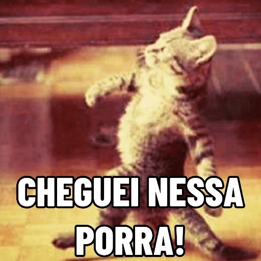 Figurinha de Opa, Cheguei! 🤙🏻 para WhatsApp (4 de 16)