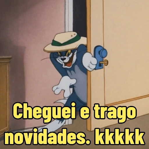Figurinha de Opa, Cheguei! 🤙🏻 para WhatsApp (6 de 16)