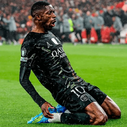 Figurinha de Ousmane Dembélé | PSG 🔵⚪🔴 (2 de 14)