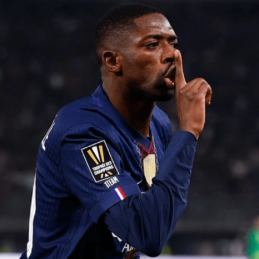 Figurinha de Ousmane Dembélé | PSG 🔵⚪🔴 (3 de 14)