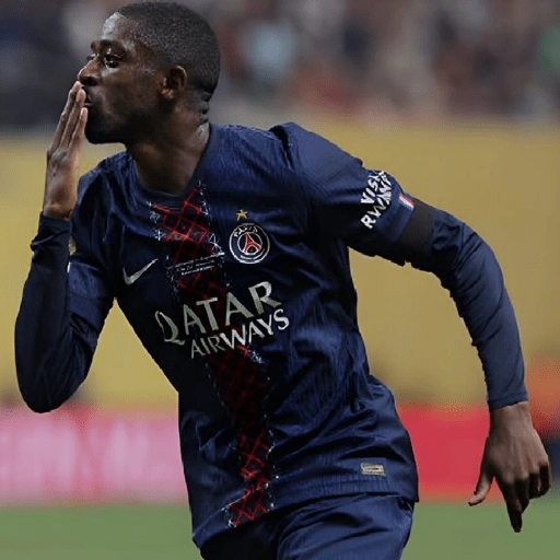 Figurinha de Ousmane Dembélé | PSG 🔵⚪🔴 (7 de 14)