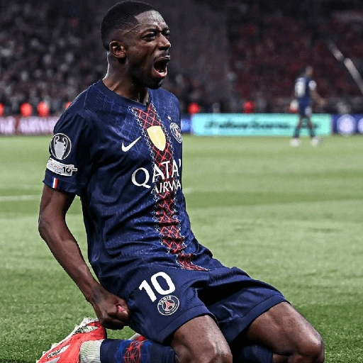 Figurinha de Ousmane Dembélé | PSG 🔵⚪🔴 (8 de 14)