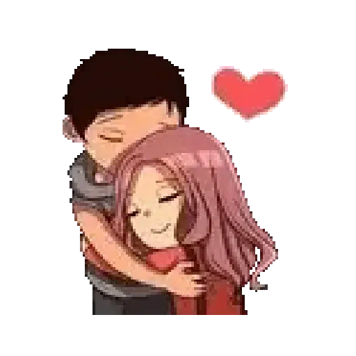Figurinha de Parejita de enamorados 👩‍❤️‍👨💞 (3 de 15)