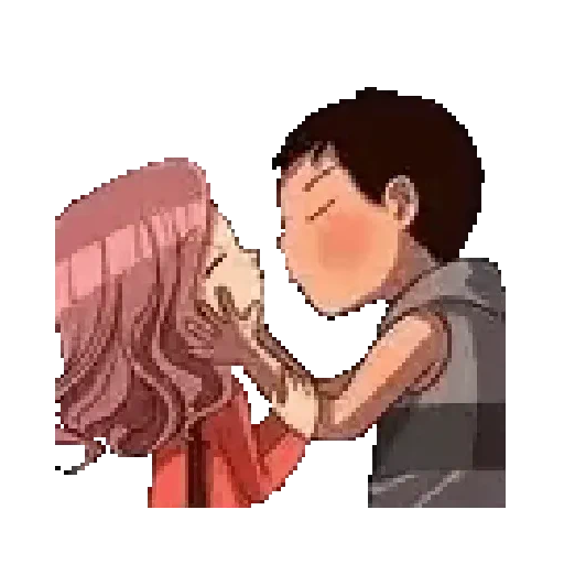 Figurinha de Parejita de enamorados 👩‍❤️‍👨💞 (4 de 15)