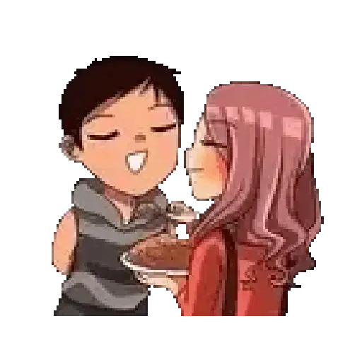 Figurinha de Parejita de enamorados 👩‍❤️‍👨💞 (15 de 15)