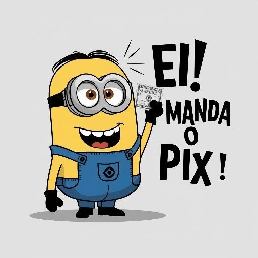 Figurinha de Pix para WhatsApp (8 de 9)
