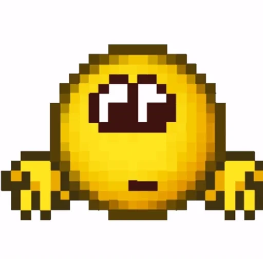 Figurinha de PIXEL EMOJI 🤪 para WhatsApp (5 de 15)