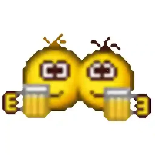 Figurinha de PIXEL EMOJI 🤪 para WhatsApp (11 de 15)