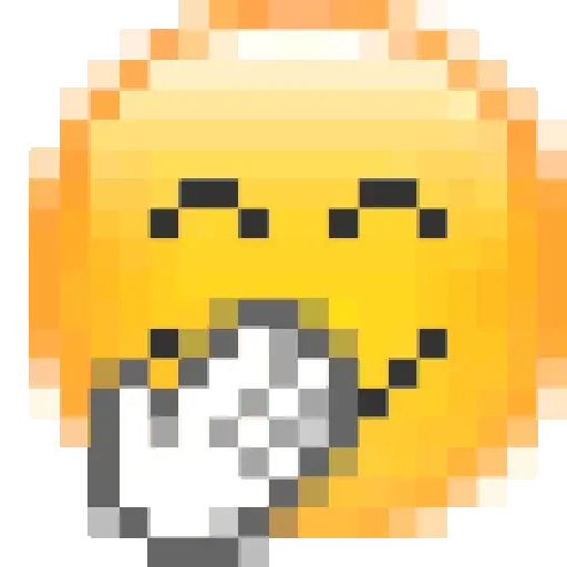 Figurinha de PIXEL emojis para WhatsApp (6 de 29)