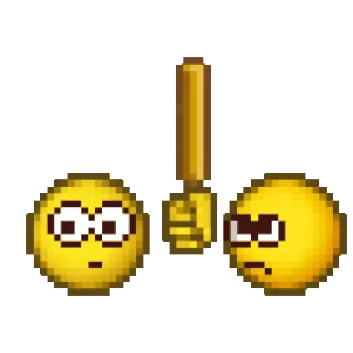 Figurinha de PIXEL emojis para WhatsApp (10 de 29)