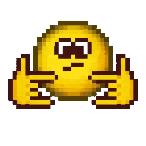 Figurinha de PIXEL emojis para WhatsApp (13 de 29)