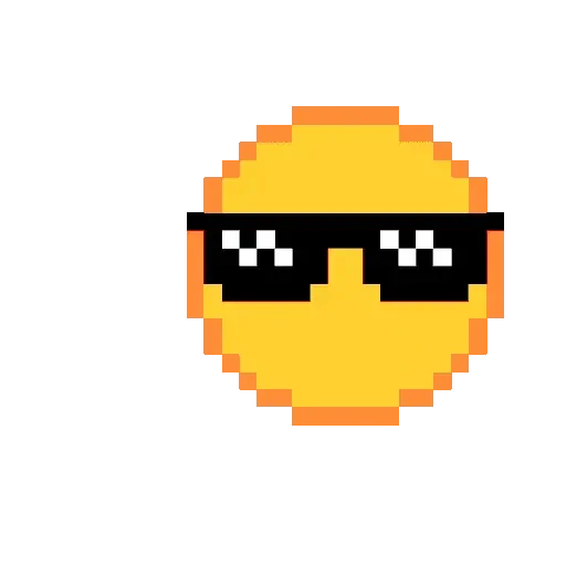 Figurinha de PIXEL emojis para WhatsApp (15 de 29)