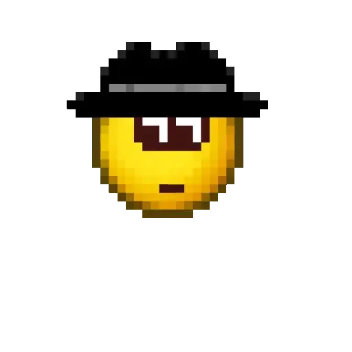 Figurinha de Pixel Emojis🟡 para WhatsApp (2 de 18)