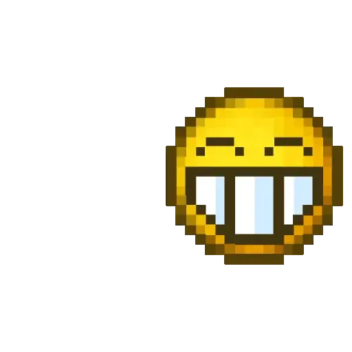 Figurinha de Pixel Emojis🟡 para WhatsApp (4 de 18)