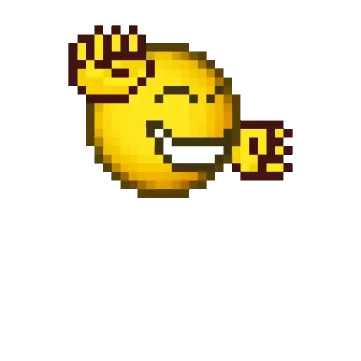 Figurinha de Pixel Emojis🟡 para WhatsApp (13 de 18)