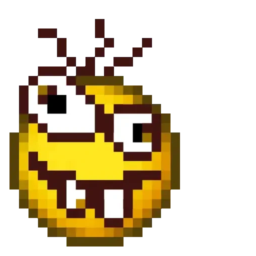 Figurinha de Pixel Emojis🟡 para WhatsApp (15 de 18)
