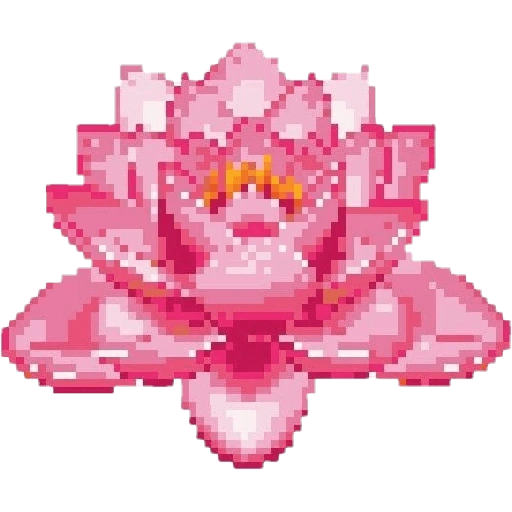 Figurinha de pixel pink para WhatsApp (3 de 10)