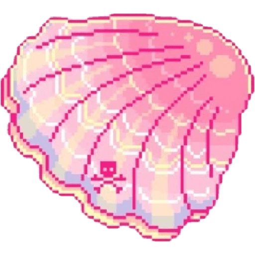 Figurinha de pixel pink para WhatsApp (4 de 10)