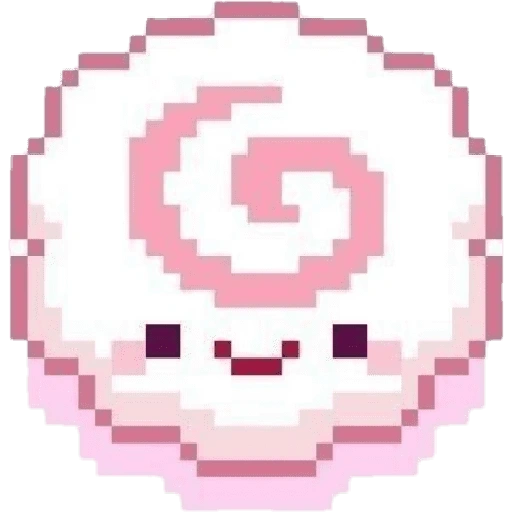 Figurinha de pixel pink para WhatsApp (6 de 10)
