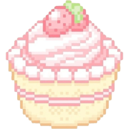 Figurinha de pixel pink para WhatsApp (7 de 10)