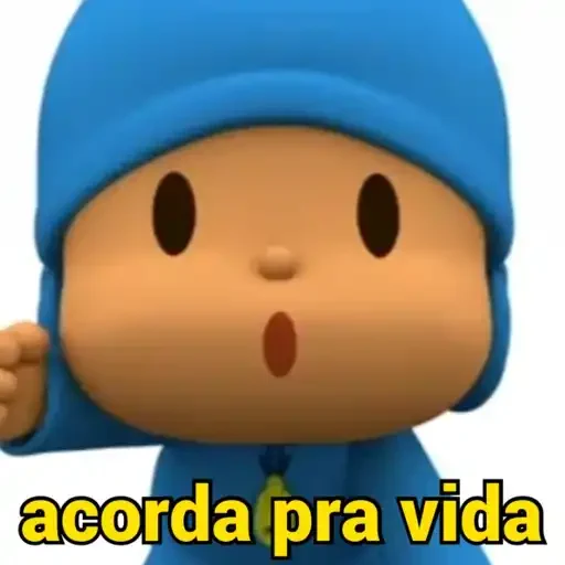 Figurinha de pocoyo responde para WhatsApp (2 de 15)
