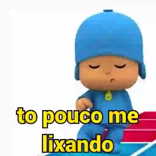 Figurinha de pocoyo responde para WhatsApp (5 de 15)