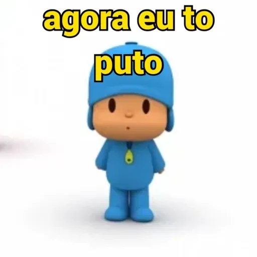Figurinha de pocoyo responde para WhatsApp (10 de 15)