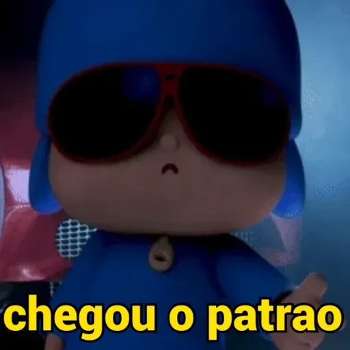 Figurinha de pocoyo responde para WhatsApp (11 de 15)
