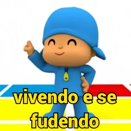 Figurinha de pocoyo responde para WhatsApp (12 de 15)