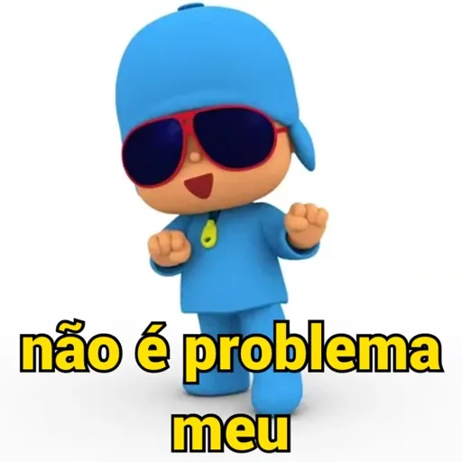 Figurinhas de pocoyo responde para WhatsApp