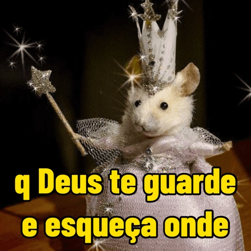 Figurinha de ratinho reativo 🐭 (5 de 17)