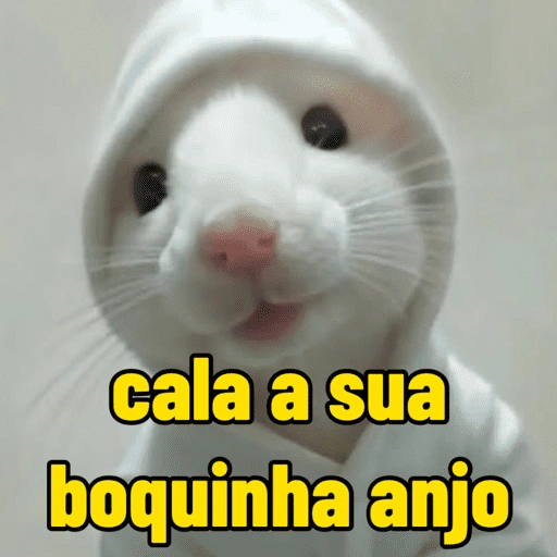 Figurinha de ratinho reativo 🐭 (12 de 17)