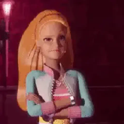 Figurinha de Reações Barbie para WhatsApp (8 de 12)