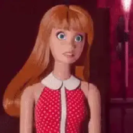 Figurinha de Reações Barbie para WhatsApp (10 de 12)