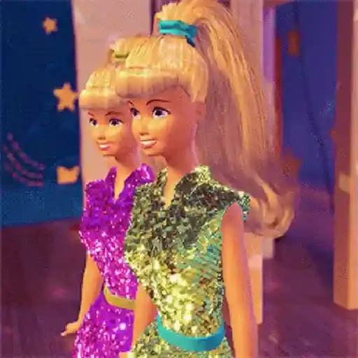 Figurinha de Reações Barbie para WhatsApp (12 de 12)
