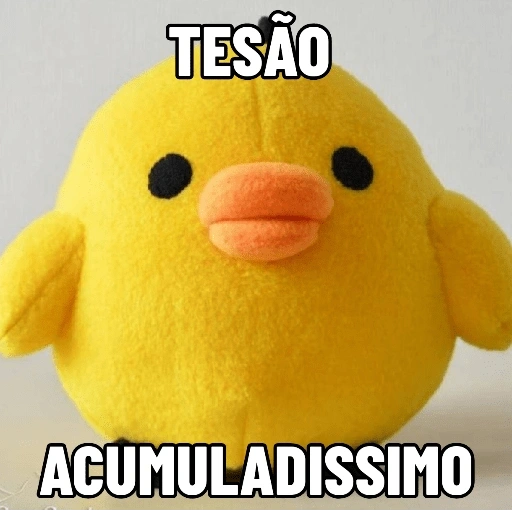 Figurinha de Reação de TESÃO 🔥 para WhatsApp (2 de 8)