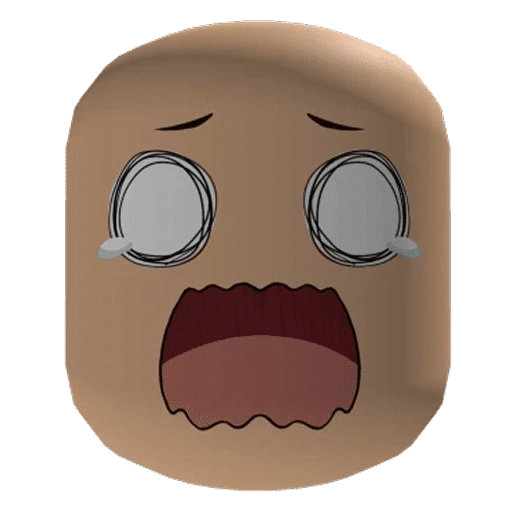 Figurinha de roblox emote face 🗿 (6 de 15)