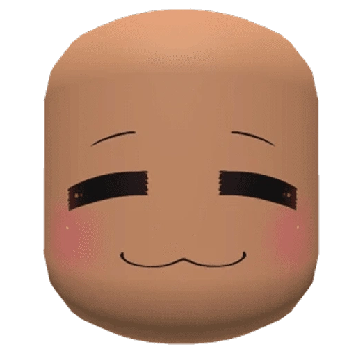 Figurinha de roblox emote face 🗿 (7 de 15)