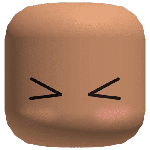 Figurinha de roblox emote face 🗿 (12 de 15)