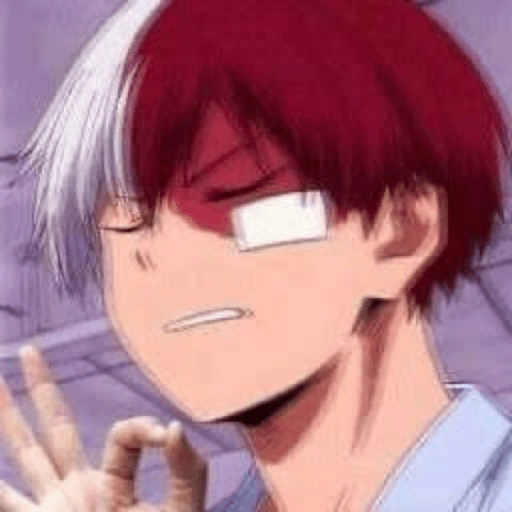 Figurinha de shoto todoroki anime (5 de 18)