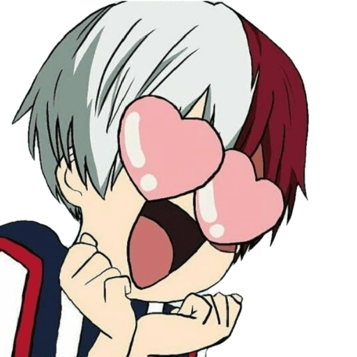 Figurinha de shoto todoroki anime (14 de 18)