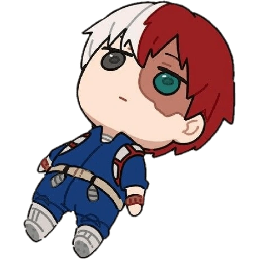 Figurinha de shoto todoroki anime (18 de 18)