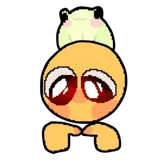 Figurinha de silly face emoji para WhatsApp (2 de 12)